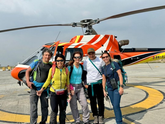 Everest Base Camp Trek with Helicopter Return 2025