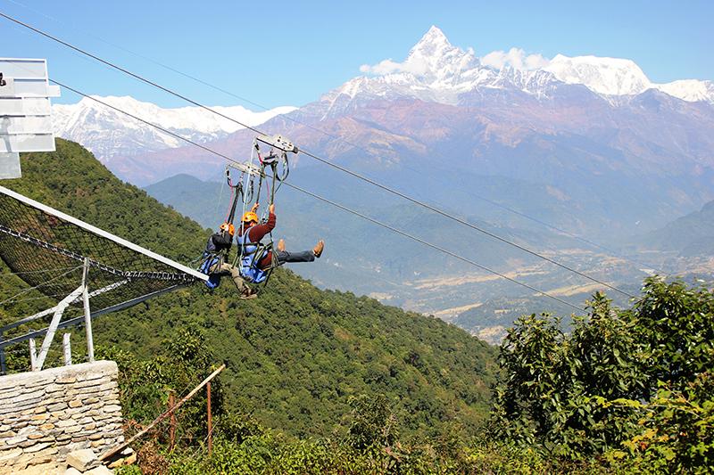 Zip Flyer in Nepal